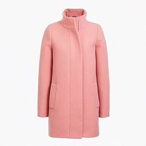 NWOT JCrew Factory Pink City Coat